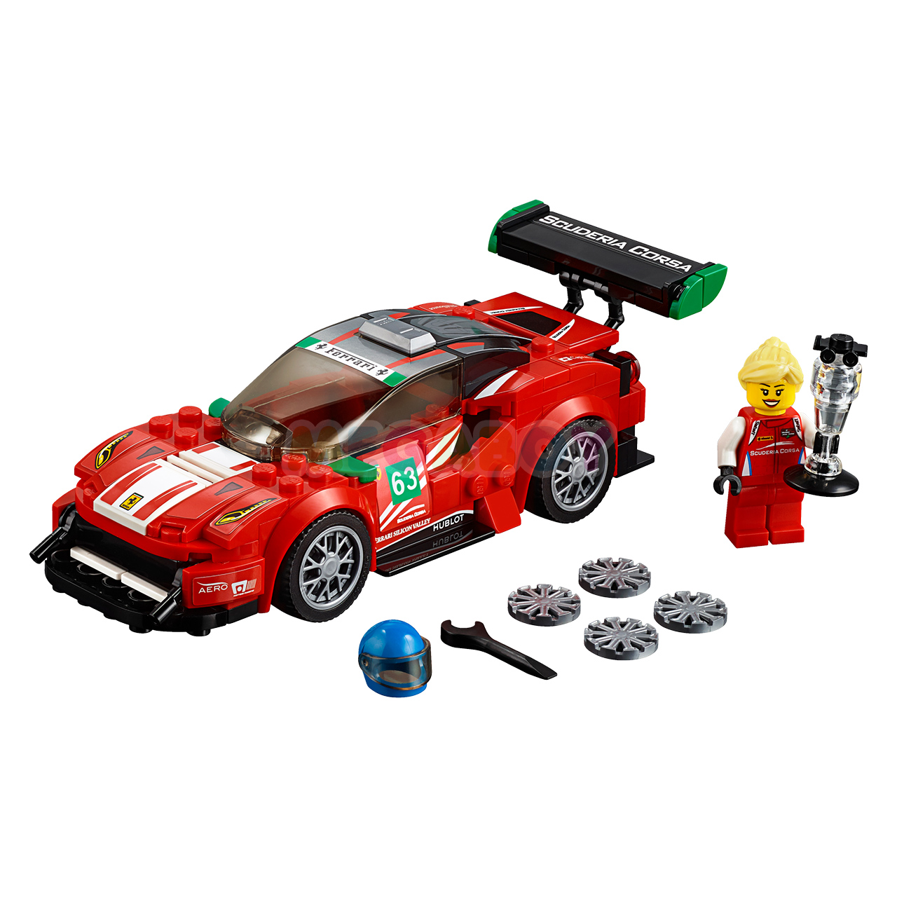Купить ЛЕГО Марвел 75886 - Ferrari 488 GT3 Scuderia Corsa | Интеренет-магазин MEGABOY