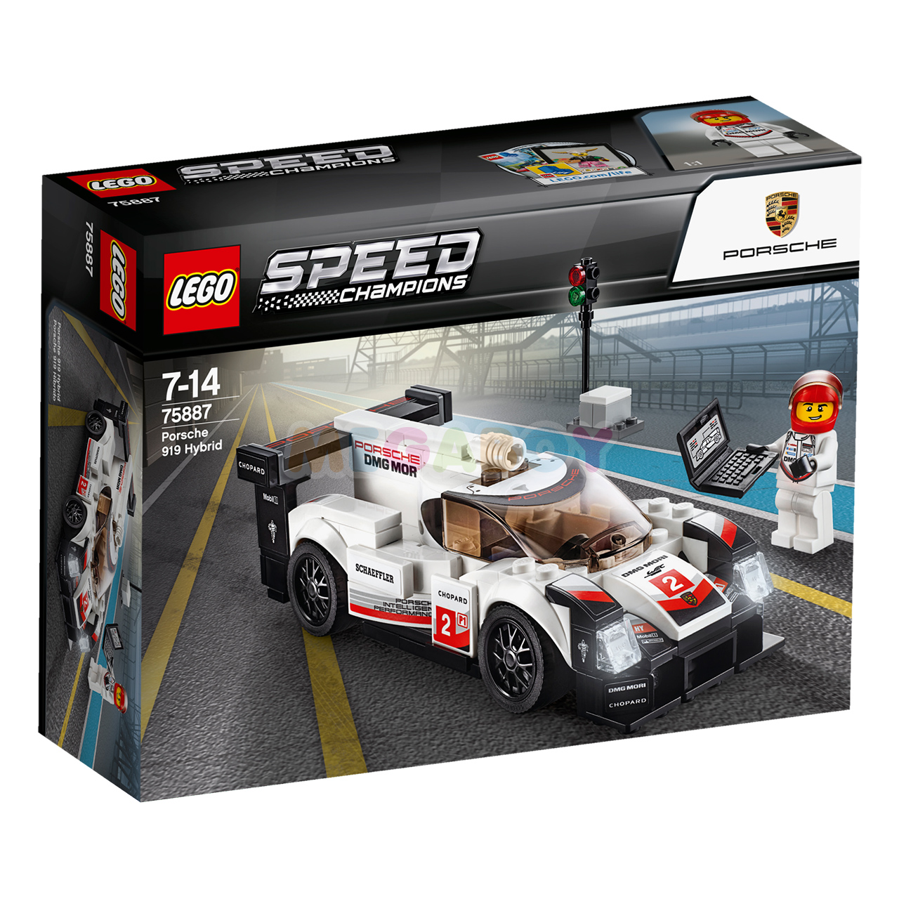 Купить ЛЕГО Марвел 75887 - Porsche 919 Hybrid | Интеренет-магазин MEGABOY