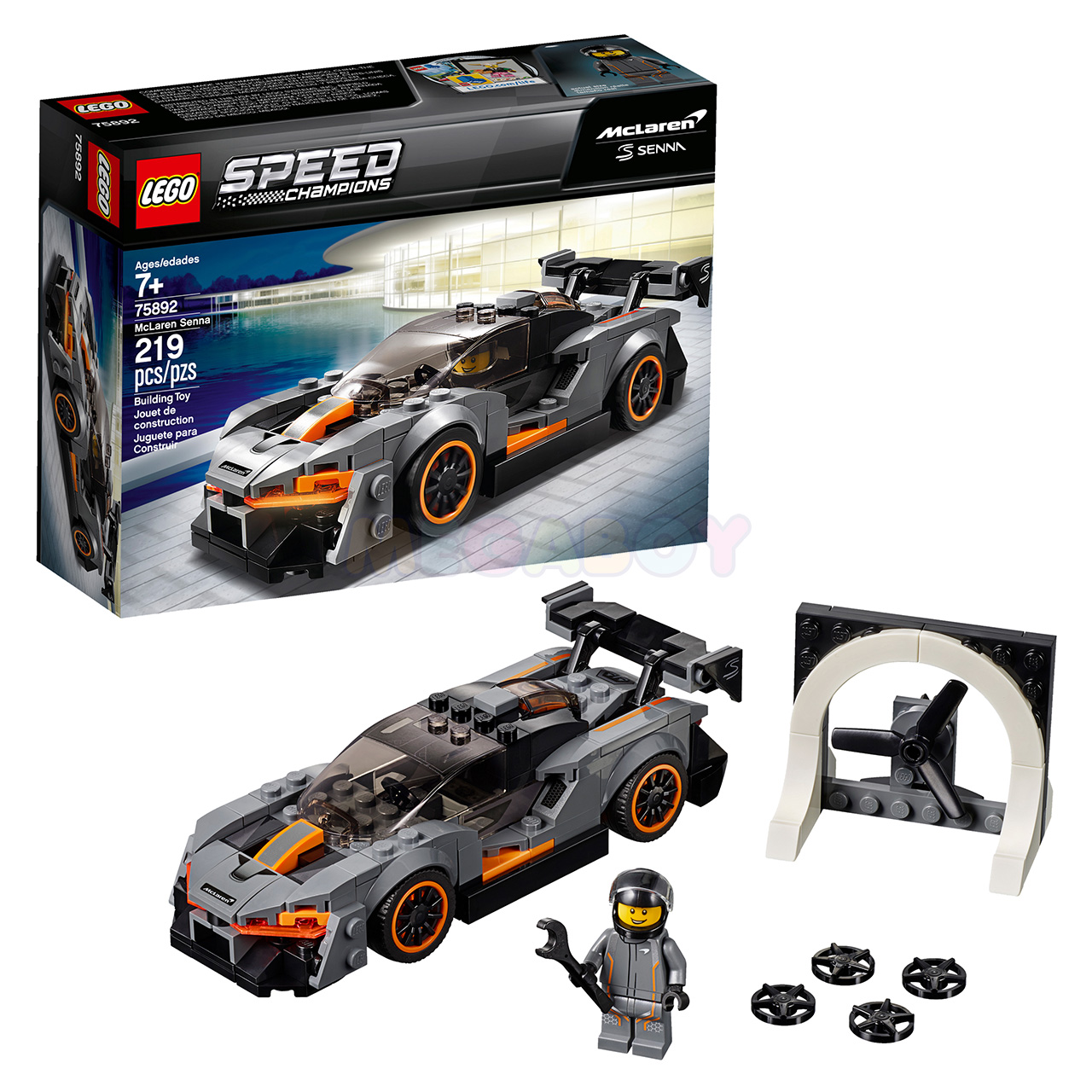 Купить ЛЕГО Марвел 75892 - McLaren Senna | Интеренет-магазин MEGABOY