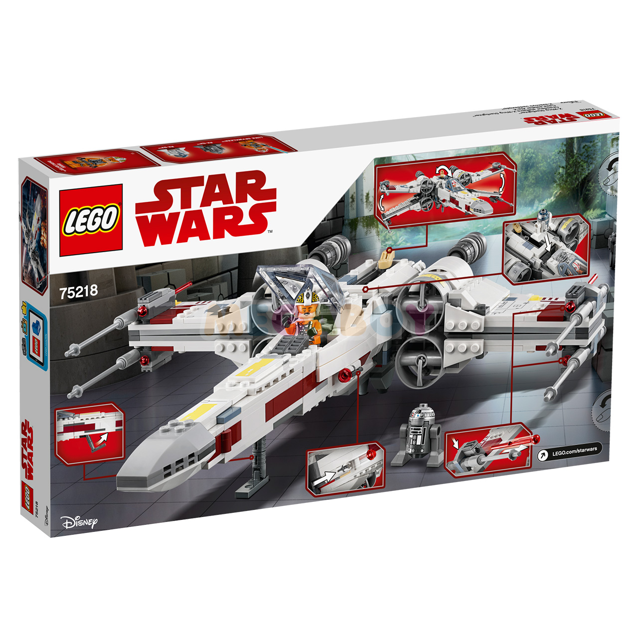 Купить ЛЕГО Звездные Войны 75218 - Истребитель X-Wing | Интеренет-магазин MEGABOY