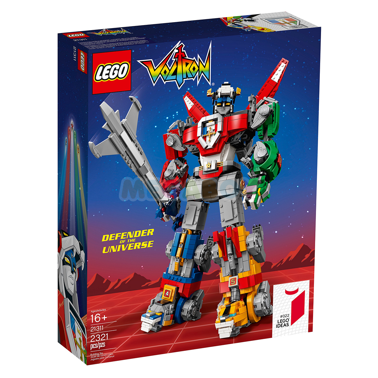 Купить ЛЕГО Айдиас 21311 - Voltron | Интеренет-магазин MEGABOY