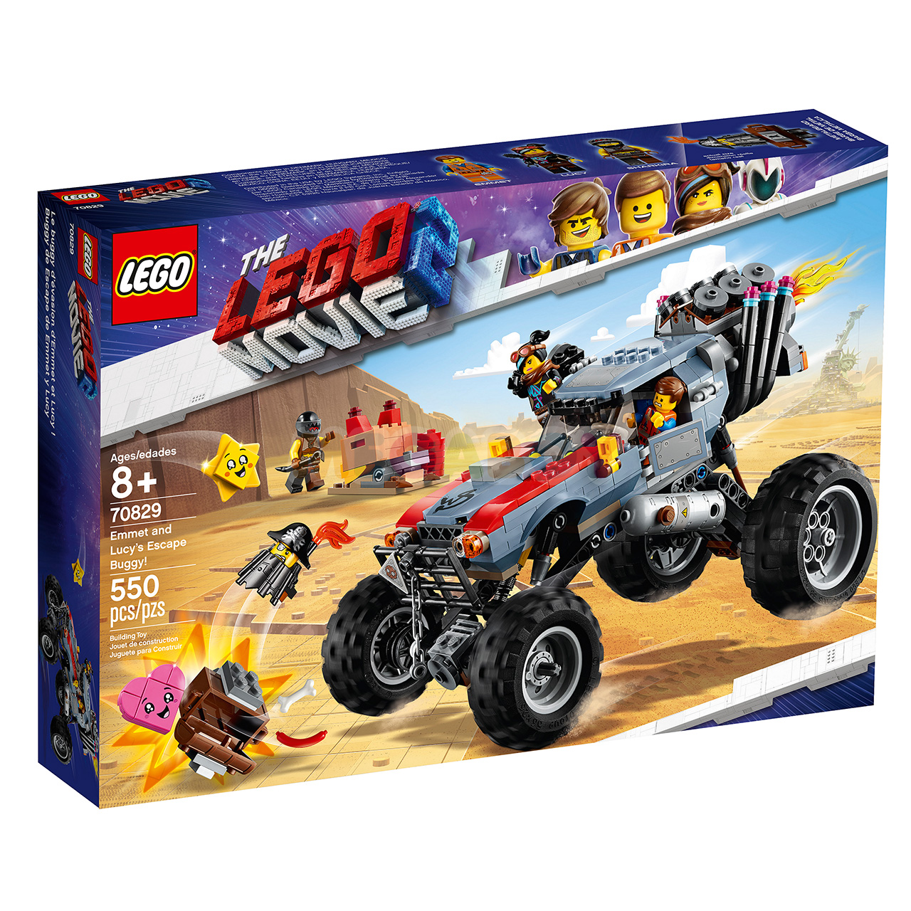Купить 99701 MEGABOY Сет 2 в 1: LEGO Movie 2 70829 + 70827 | Интеренет-магазин MEGABOY