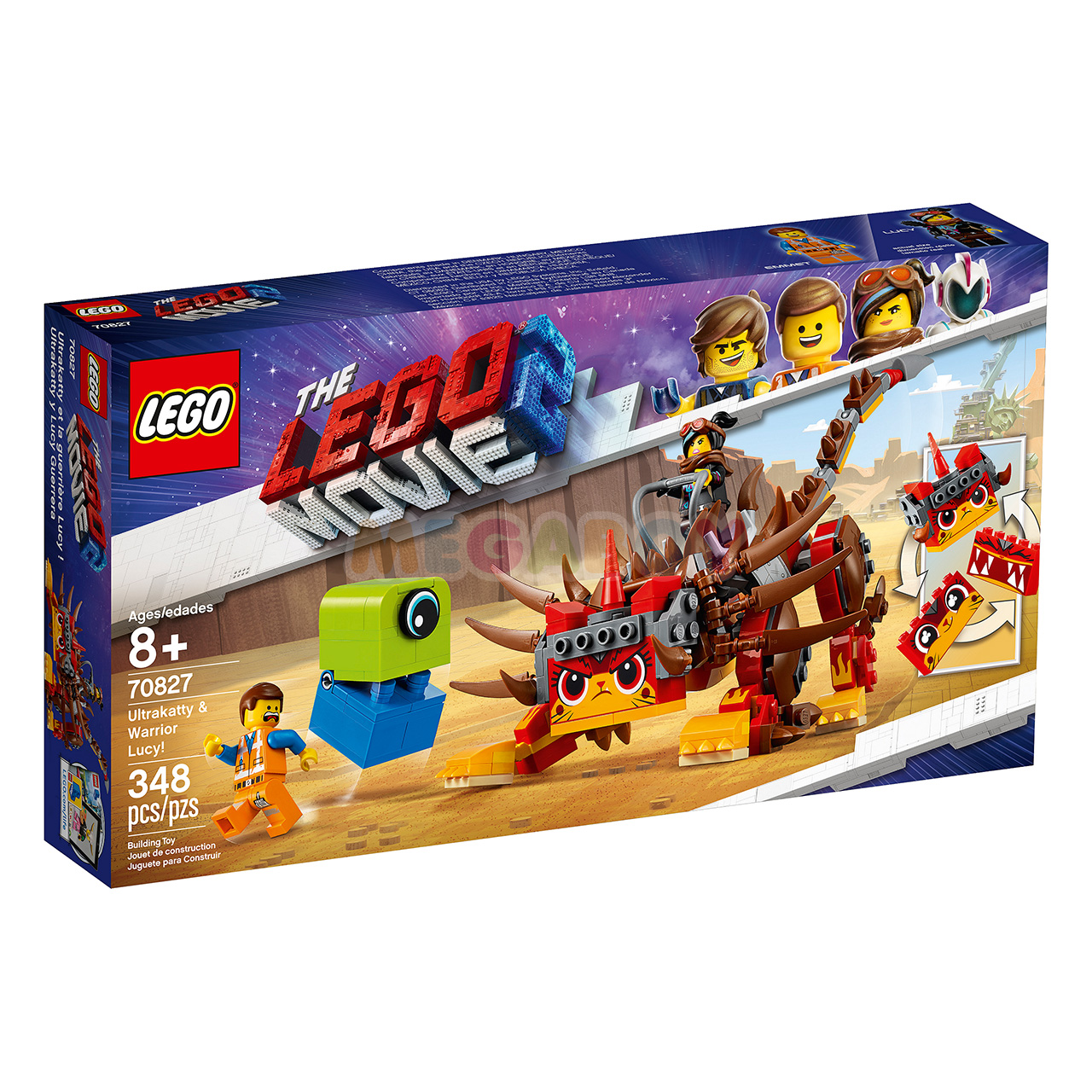 Купить 99701 MEGABOY Сет 2 в 1: LEGO Movie 2 70829 + 70827 | Интеренет-магазин MEGABOY