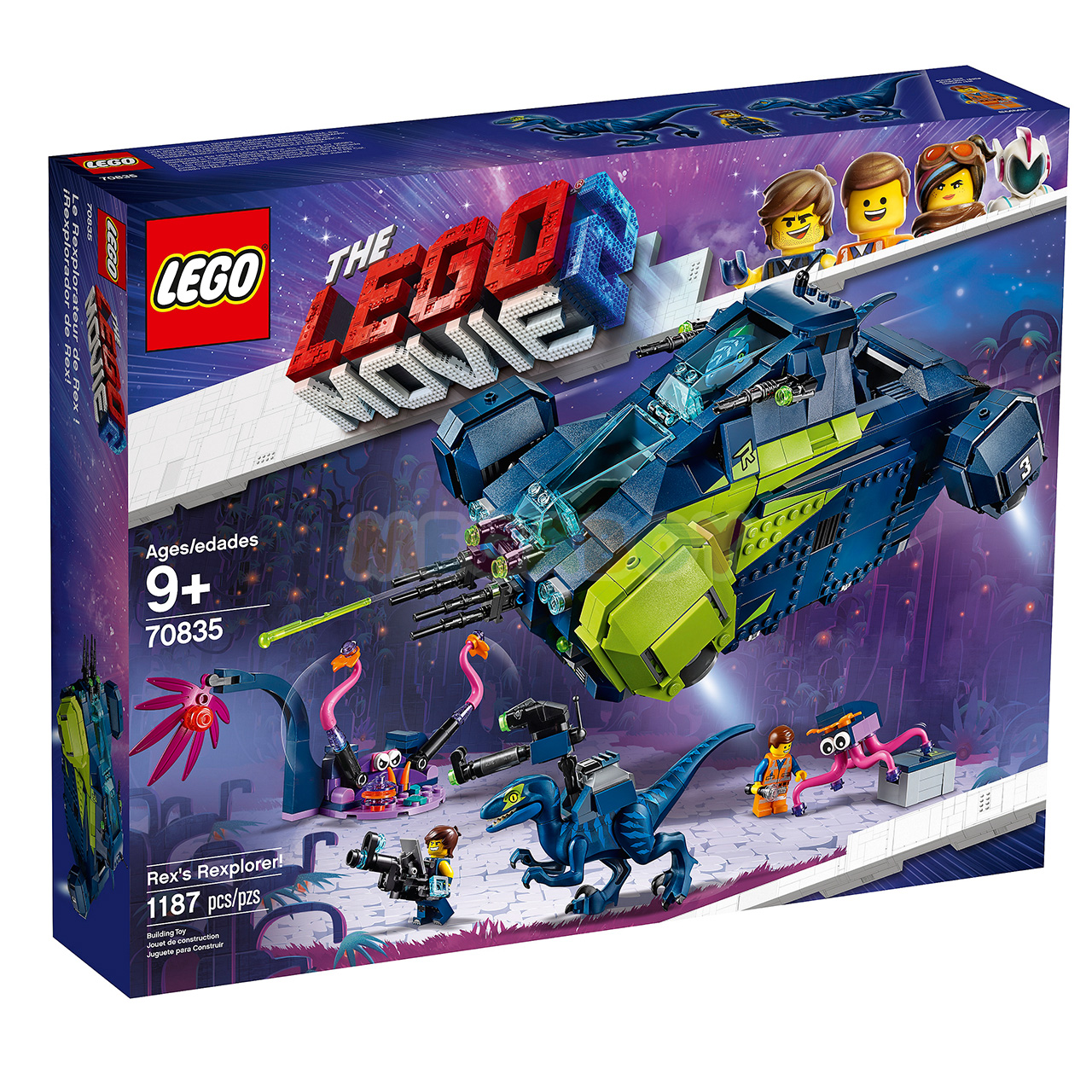 Купить 99703 MEGABOY Сет 2 в 1: LEGO Movie 2 70835 + 70826 | Интеренет-магазин MEGABOY