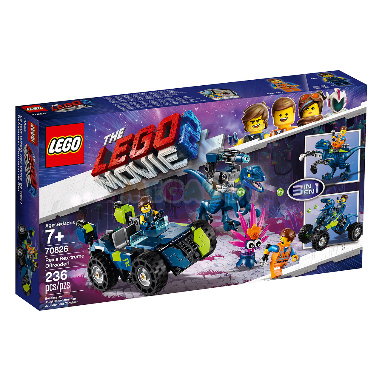 Купить 99703 MEGABOY Сет 2 в 1: LEGO Movie 2 70835 + 70826 | Интеренет-магазин MEGABOY