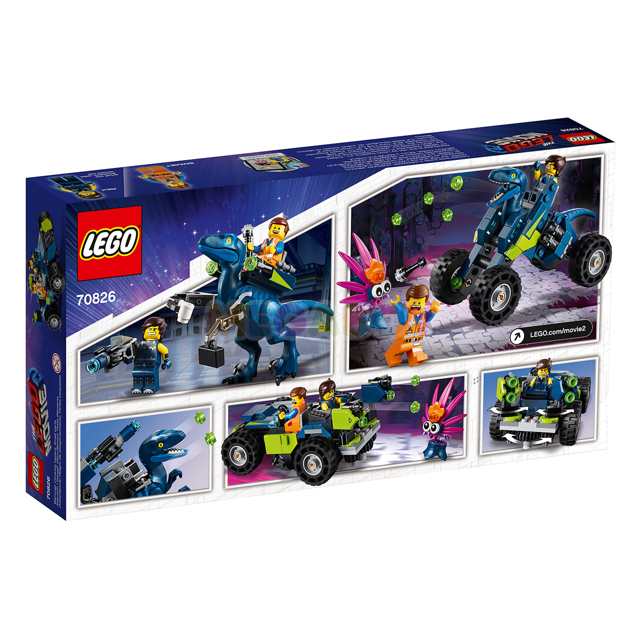 Купить 99703 MEGABOY Сет 2 в 1: LEGO Movie 2 70835 + 70826 | Интеренет-магазин MEGABOY
