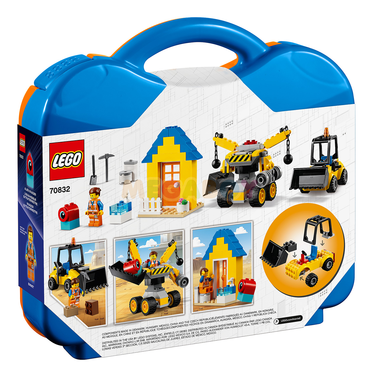 Купить 99702 MEGABOY Сет 2 в 1: LEGO Movie 2 70832 + 70833 | Интеренет-магазин MEGABOY