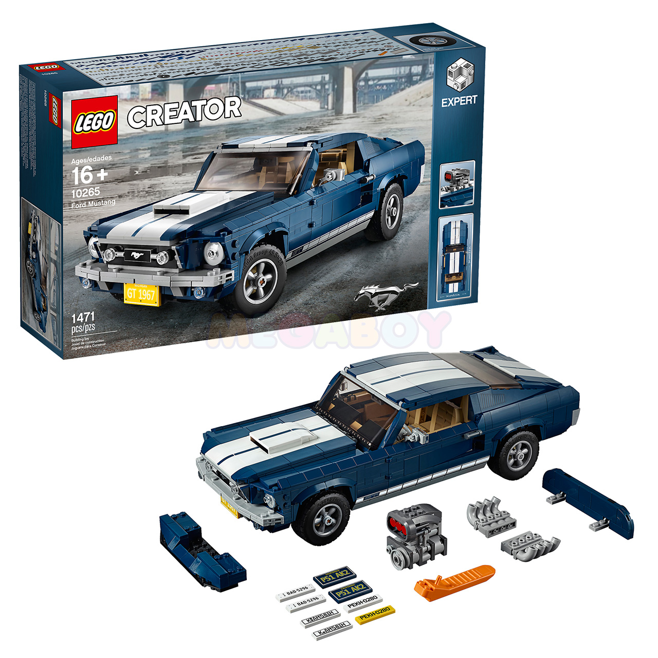 Купить ЛЕГО Криэйтор Эксперт 10265 - Ford Mustang GT | Интеренет-магазин MEGABOY