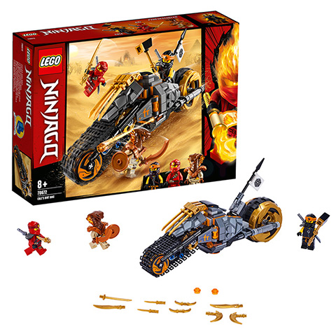 70672 LEGO NinjaGo | ЛЕГО Ниндзяго - Раллийный мотоцикл Коула | 5702016365498