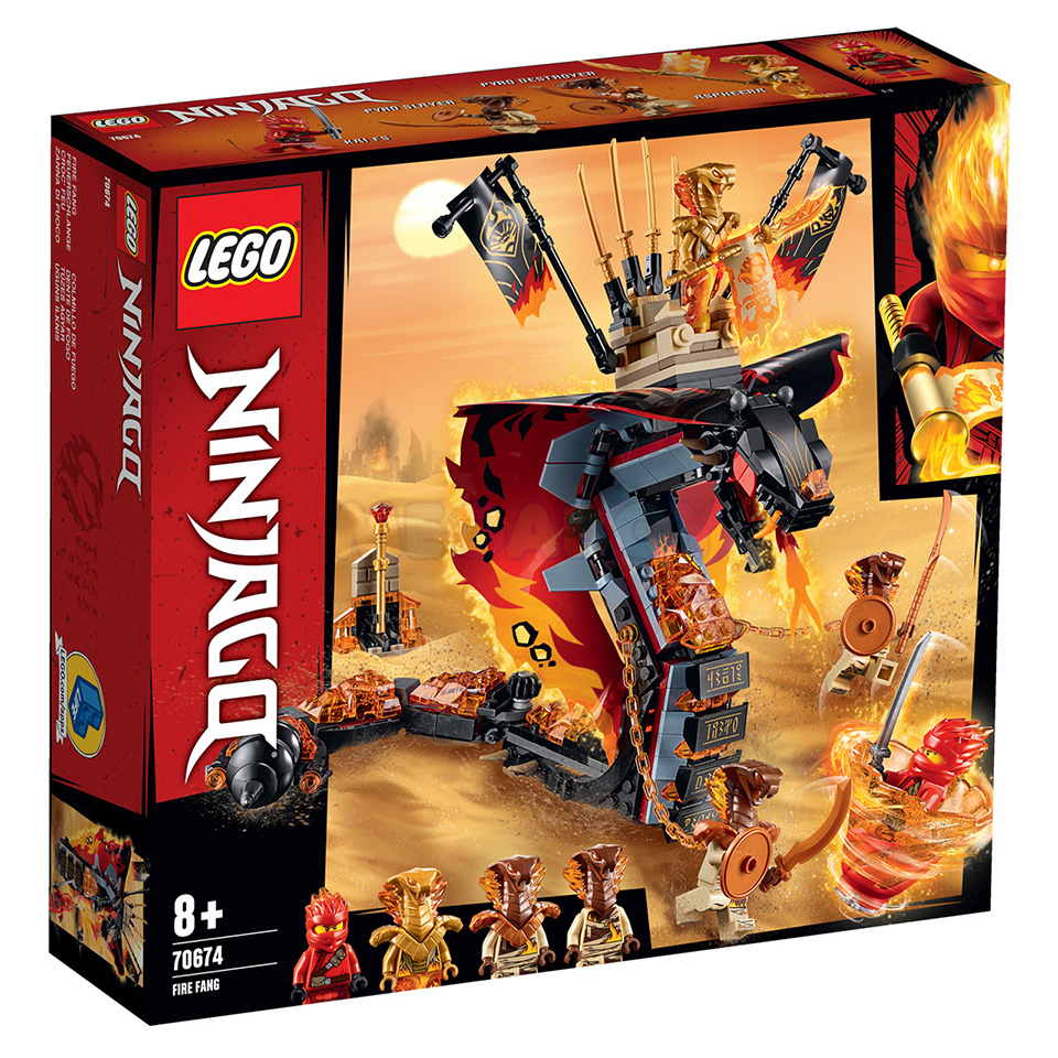 70674 LEGO NinjaGo | ЛЕГО Ниндзяго - Огненный Кинжал | 5702016365511