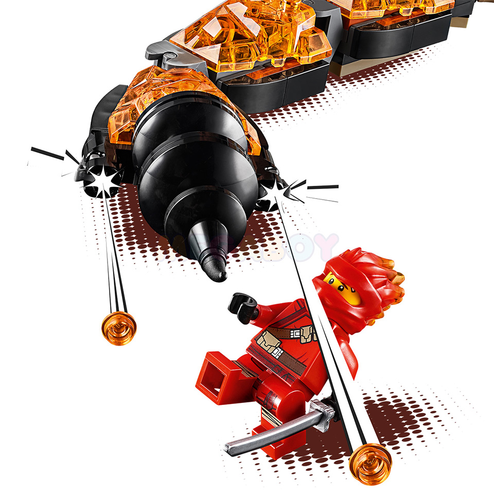 70674 LEGO NinjaGo | ЛЕГО Ниндзяго - Огненный Кинжал | 5702016365511