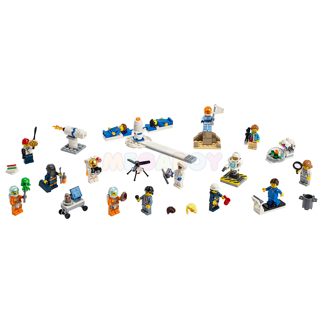 60230 LEGO City | ЛЕГО Сити - Минифигурки — Исследователи космоса | 5702016370508