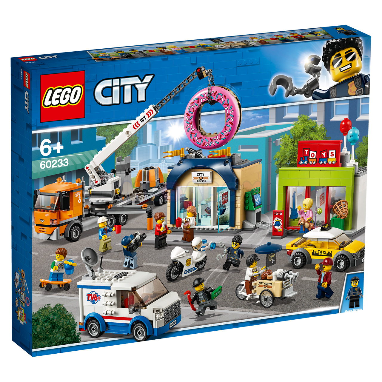 60233 LEGO City | ЛЕГО Сити - Открытие магазина пончиков | 5702016370539