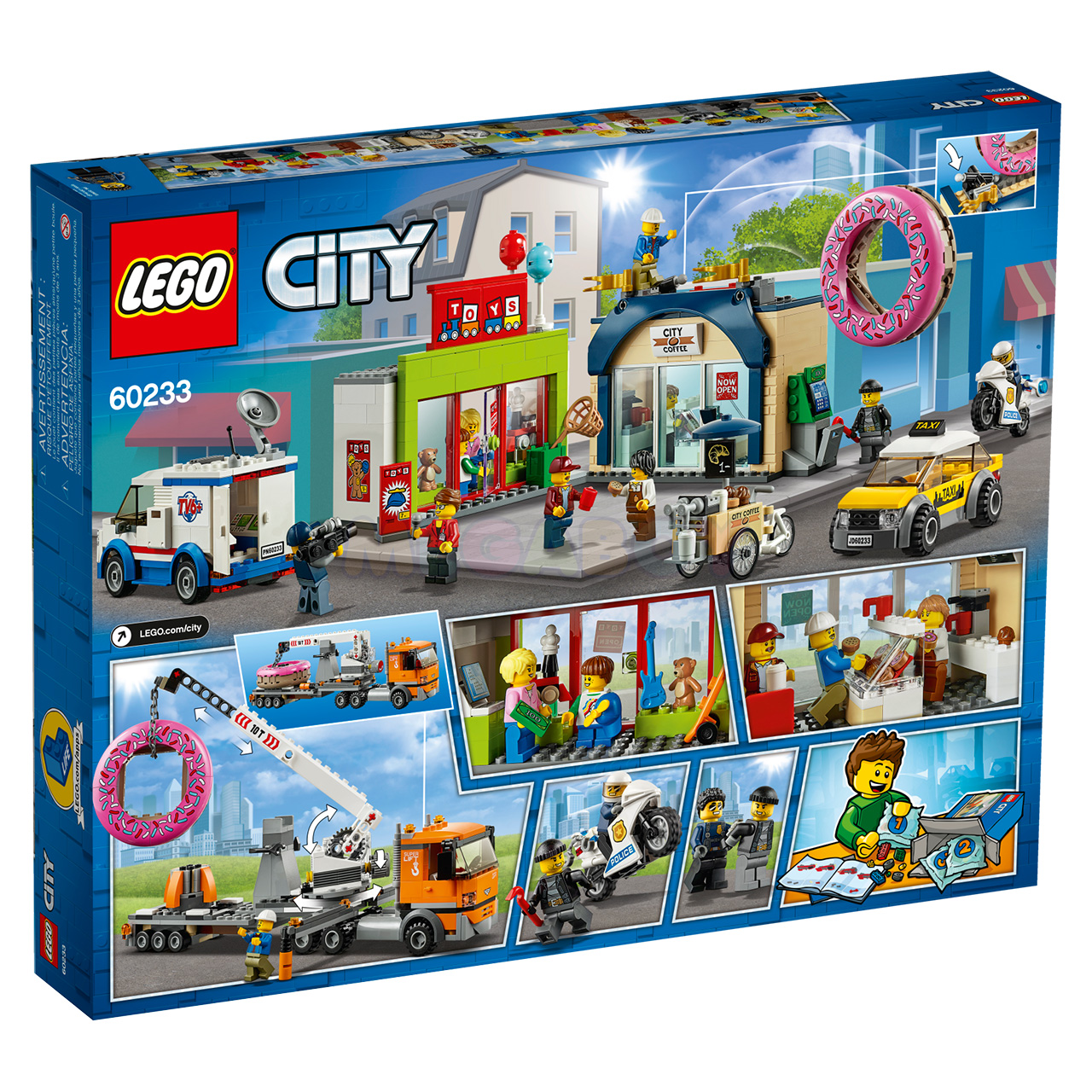 60233 LEGO City | ЛЕГО Сити - Открытие магазина пончиков | 5702016370539