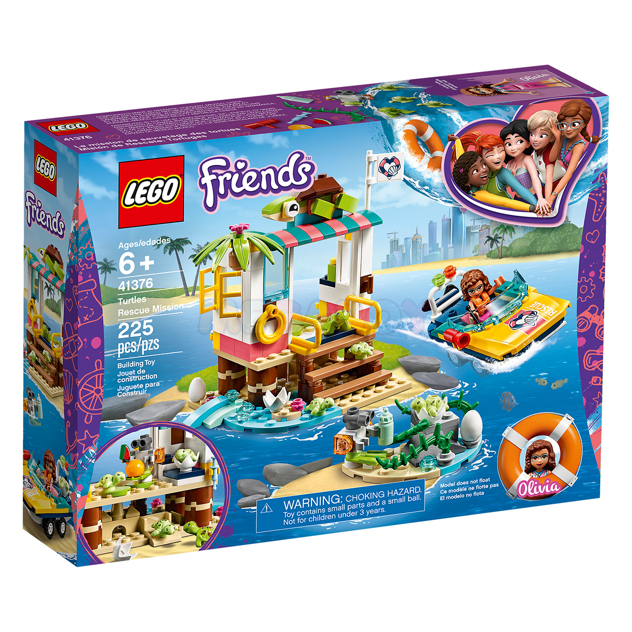 41376 LEGO Friends | ЛЕГО Френдс - Спасение черепах | 5702016370201