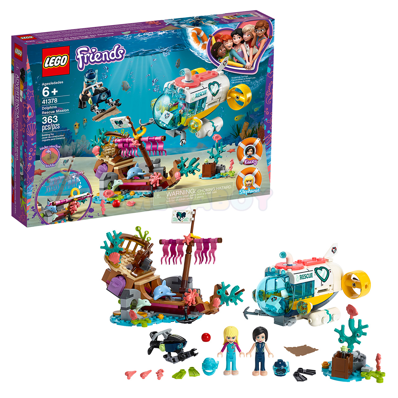 41378 LEGO Friends | ЛЕГО Френдс - Спасение дельфинов  | 5702016370218