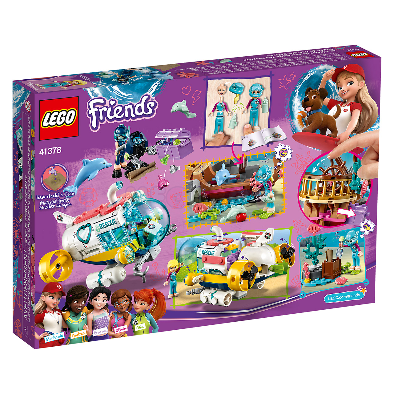 41378 LEGO Friends | ЛЕГО Френдс - Спасение дельфинов  | 5702016370218