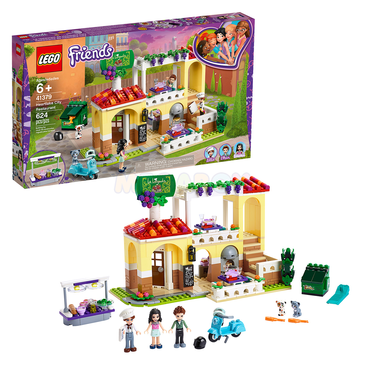 41379 LEGO Friends | ЛЕГО Френдс - Ресторан Хартлейк-Сити | 5702016537819