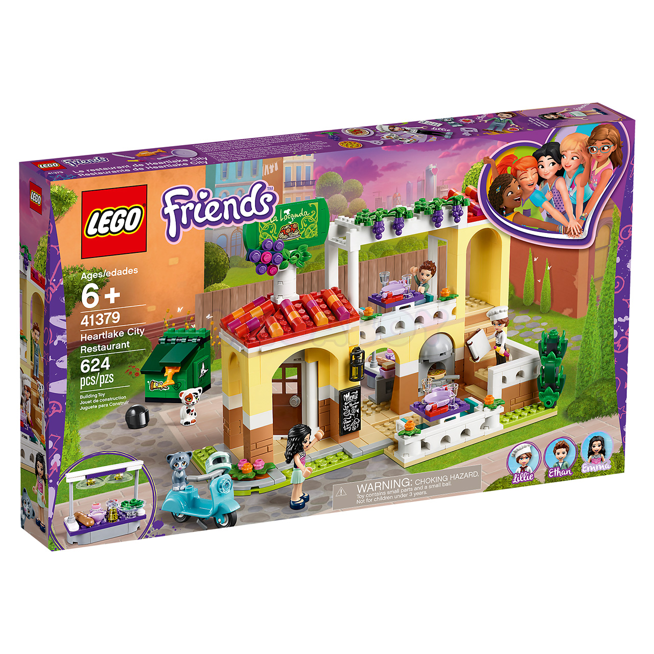 41379 LEGO Friends | ЛЕГО Френдс - Ресторан Хартлейк-Сити | 5702016537819