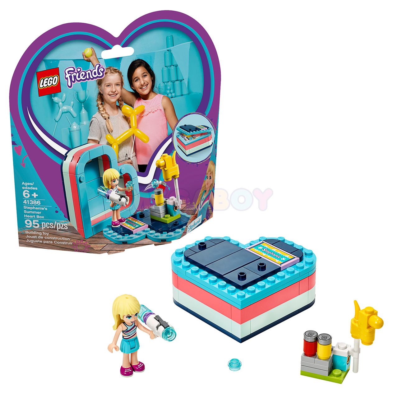 41386 LEGO Friends | ЛЕГО Френдс - Летняя шкатулка-сердечко для Стефани | 5702016419856