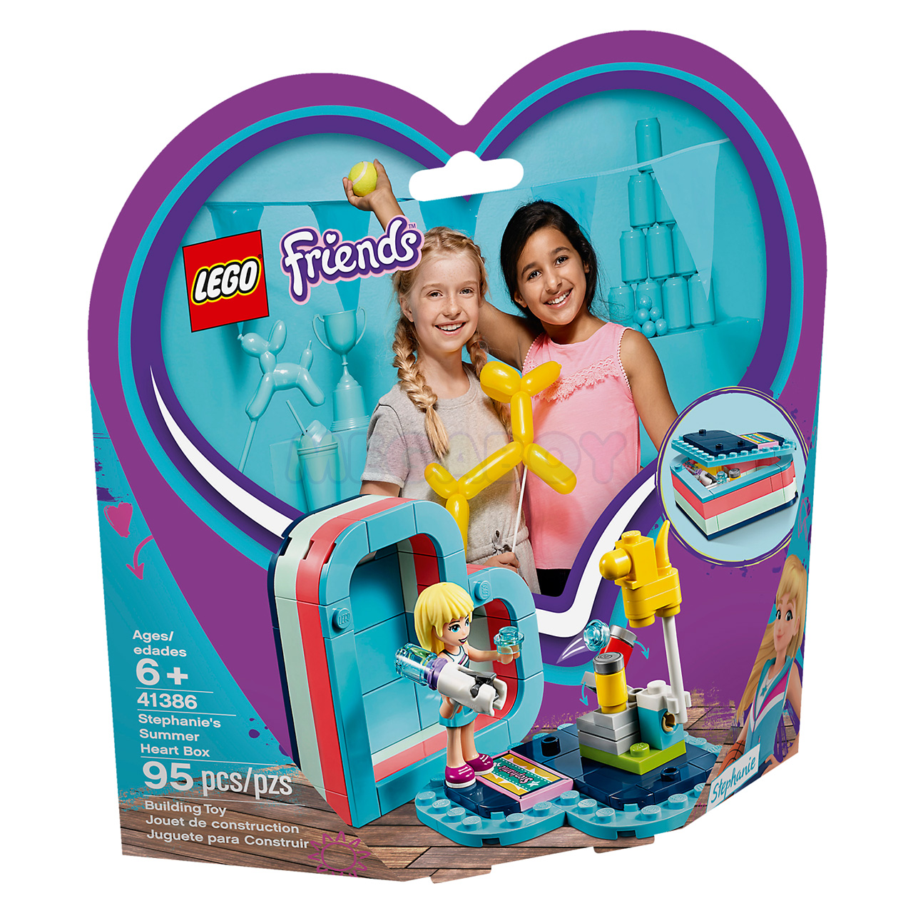 41386 LEGO Friends | ЛЕГО Френдс - Летняя шкатулка-сердечко для Стефани | 5702016419856