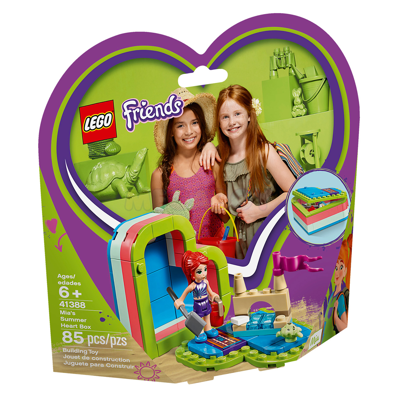 41388 LEGO Friends | ЛЕГО Френдс - Летняя шкатулка-сердечко для Мии | 5702016468977