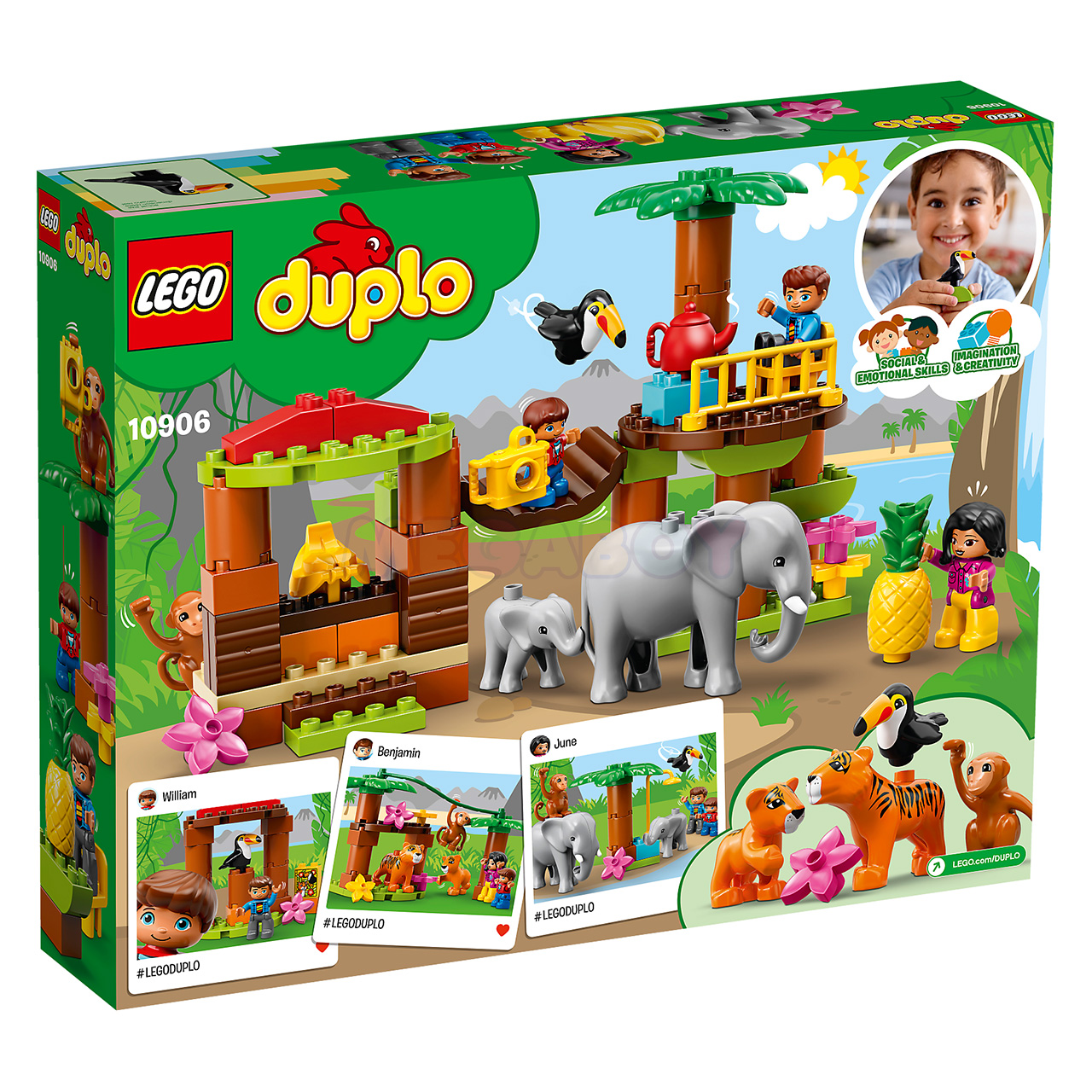 10906 LEGO DUPLO | ЛЕГО ДУПЛО - Тропический остров | 5702016371017