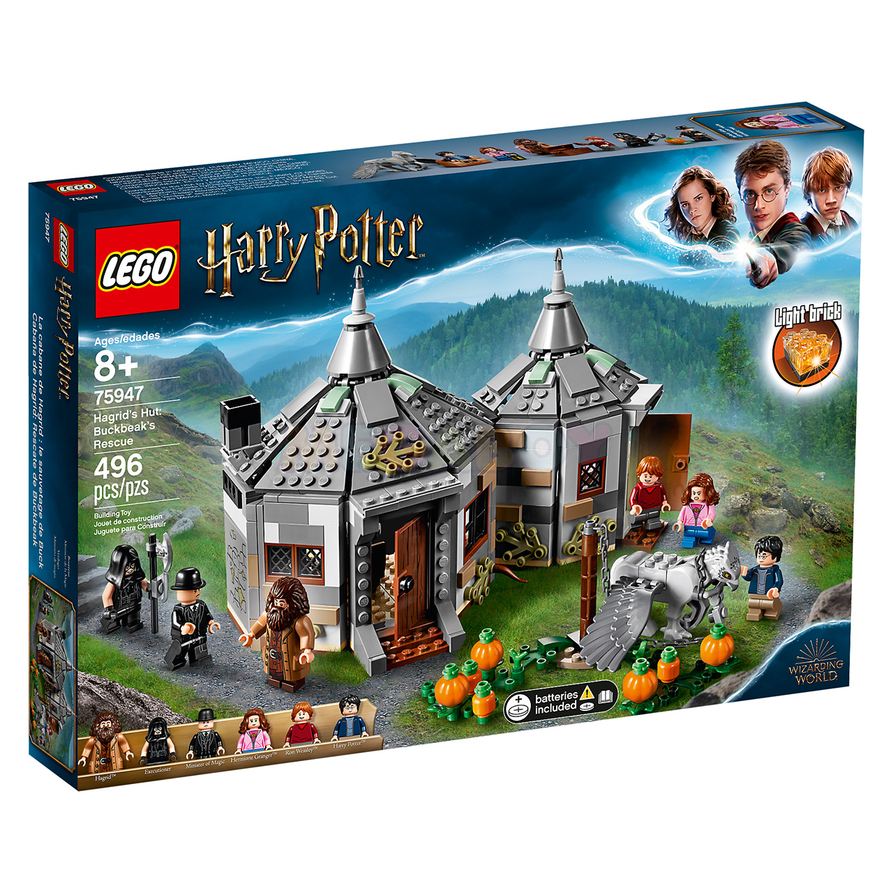75947 LEGO Harry Potter | ЛЕГО Гарри Поттер - Хижина Хагрида: спасение Клювокрыла | 5702016368680