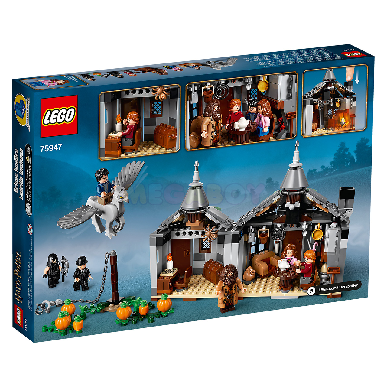 75947 LEGO Harry Potter | ЛЕГО Гарри Поттер - Хижина Хагрида: спасение Клювокрыла | 5702016368680