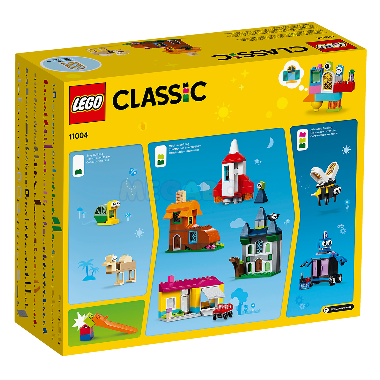 11004 LEGO Classic | ЛЕГО Классик - Набор для творчества с окнами | 5702016367799