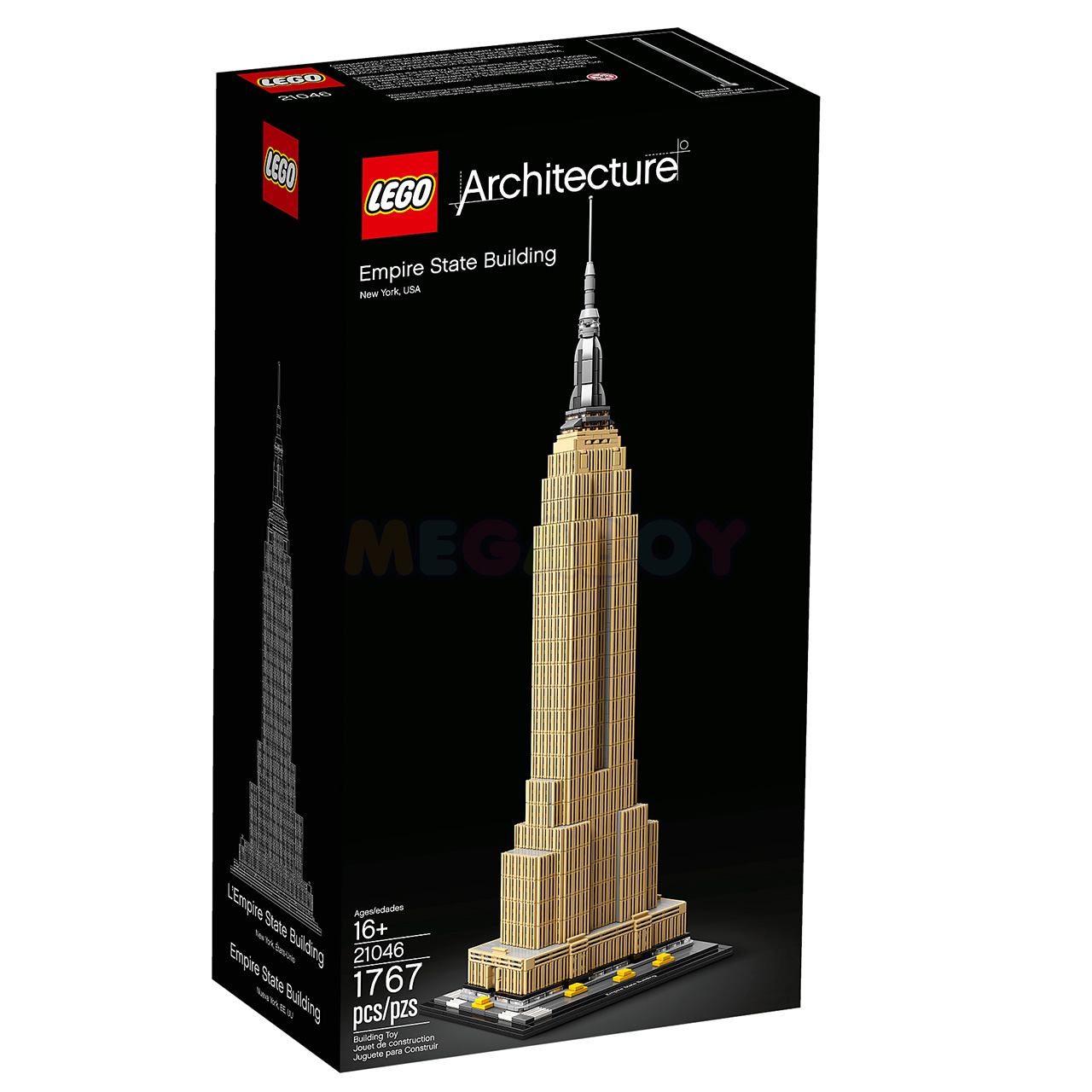 21046 LEGO Architecture | ЛЕГО Архитектура - Небоскреб Эмпайр-стейт-билдинг | 5702016368338