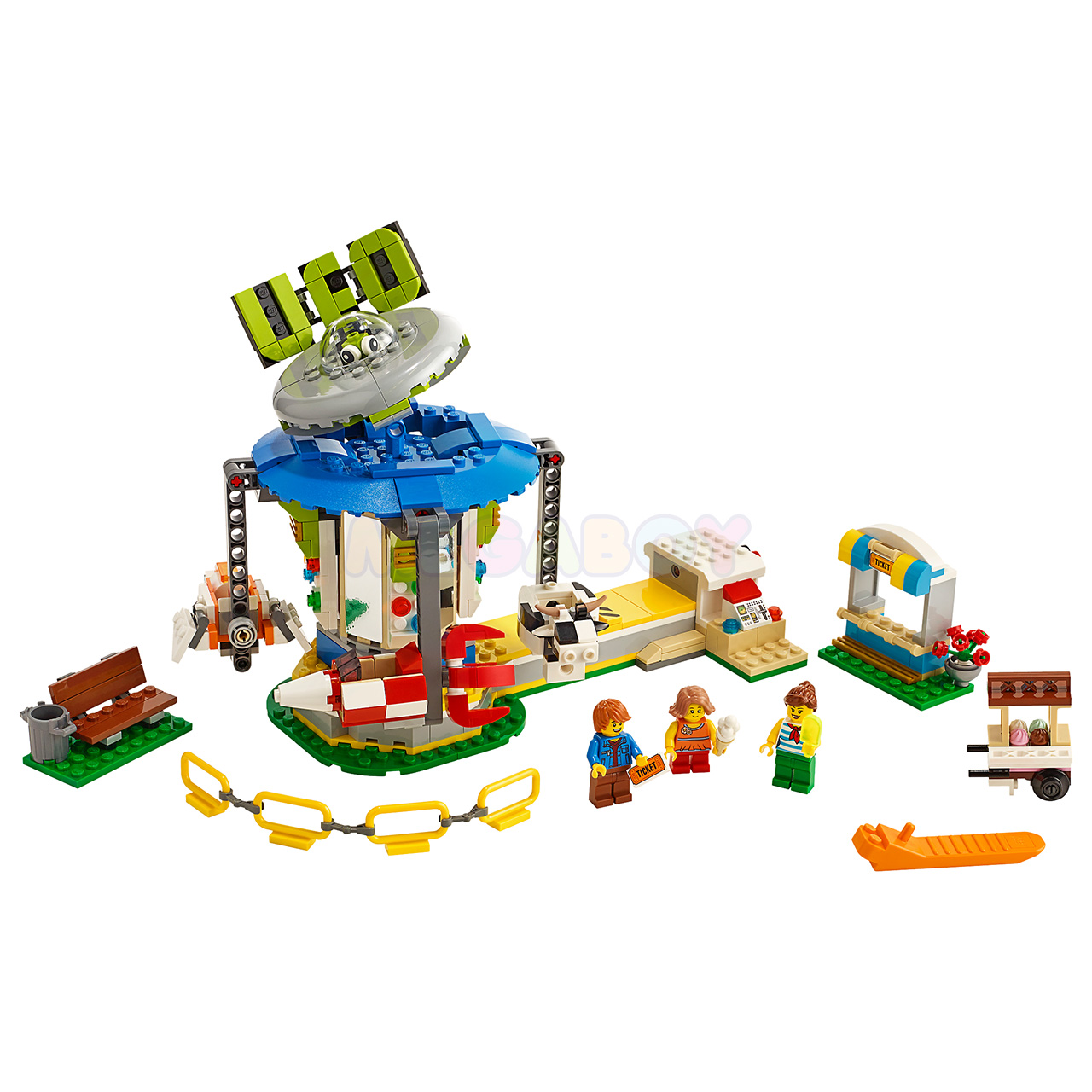 31095 LEGO Creator 3 in 1 | ЛЕГО Креатор 3 в 1 - Ярмарочная карусель | 5702016367898