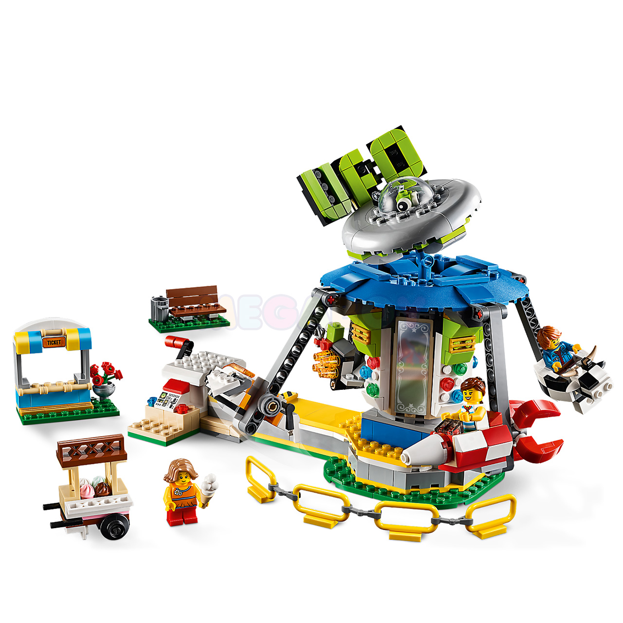 31095 LEGO Creator 3 in 1 | ЛЕГО Креатор 3 в 1 - Ярмарочная карусель | 5702016367898