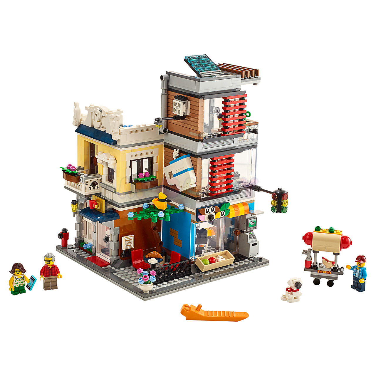 31097 LEGO Creator 3 in 1 | ЛЕГО Креатор 3 в 1 - Зоомагазин и кафе в центре города | 5702016367911