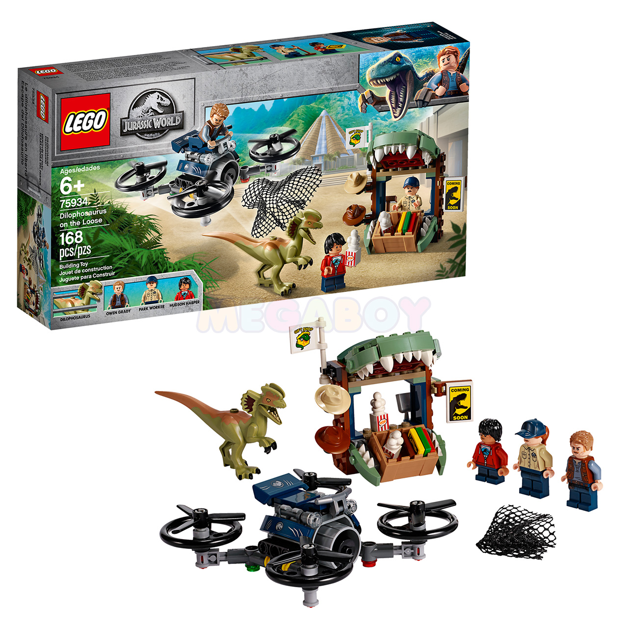 75934 LEGO Jurassic World | ЛЕГО Мир Юрского Периода - Побег дилофозавра | 5702016367225