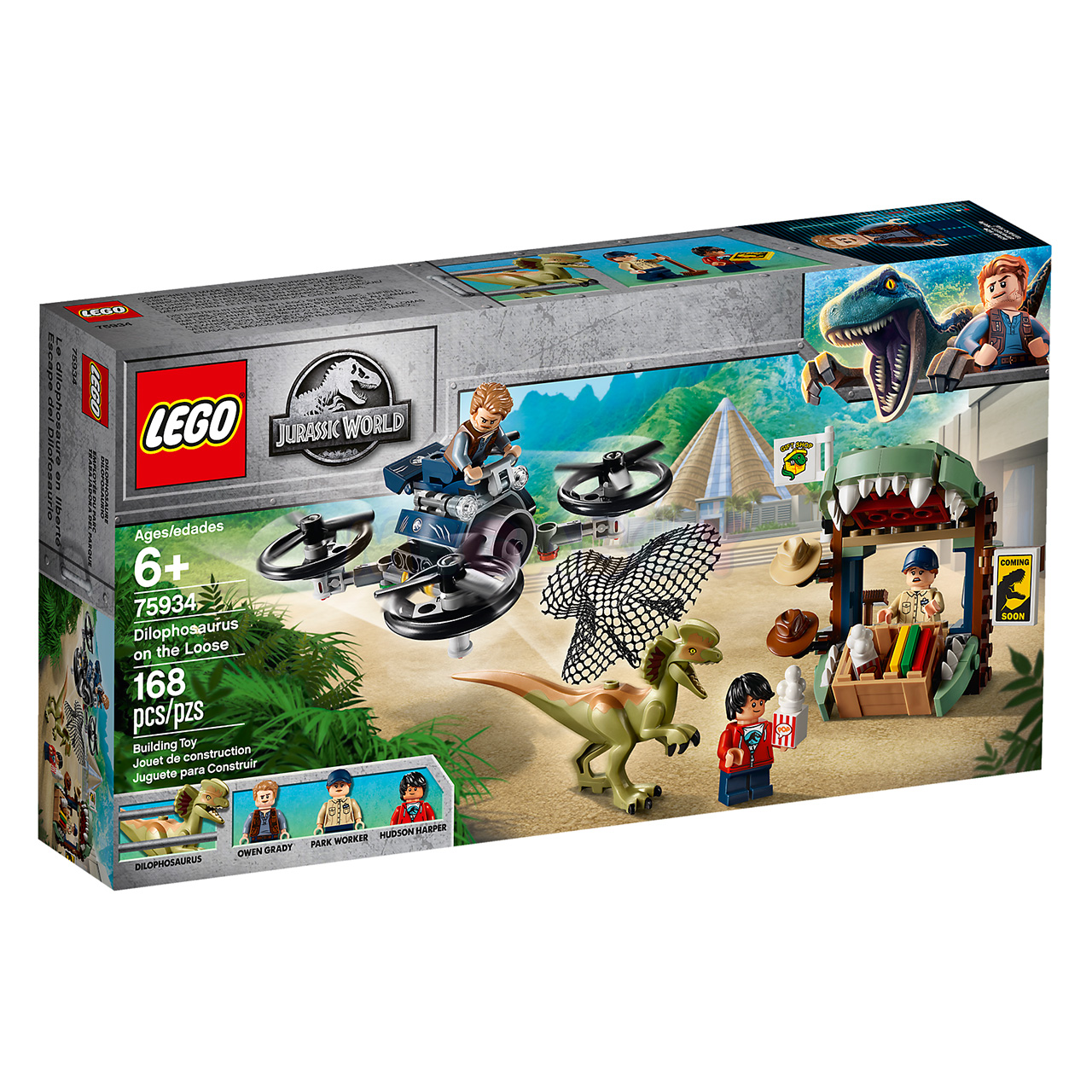 75934 LEGO Jurassic World | ЛЕГО Мир Юрского Периода - Побег дилофозавра | 5702016367225