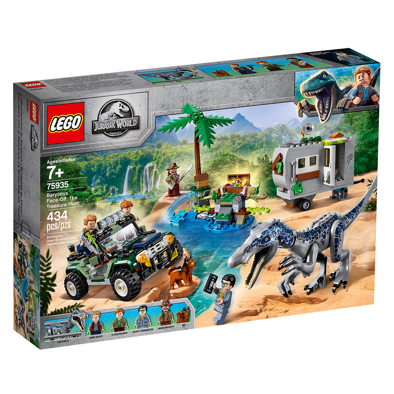 75935 LEGO Jurassic World | ЛЕГО Мир Юрского Периода - Поединок с бариониксом | 5702016367232