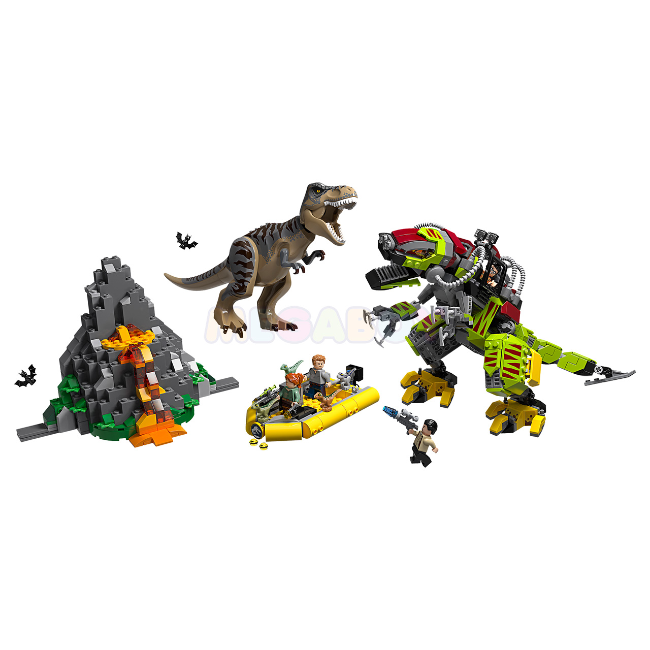 75938 LEGO Jurassic World | ЛЕГО Мир Юрского Периода - Бой тираннозавра и робота-динозавра | 5702016542707