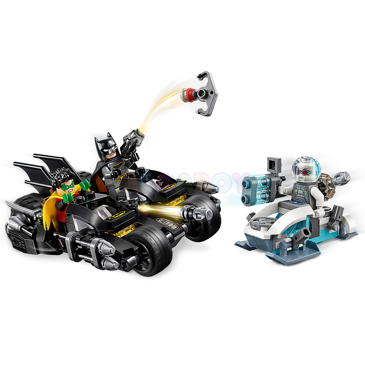 76118 LEGO DC Super Heroes | ЛЕГО ДС Супер Герои - Гонка на мотоциклах с мистером Фризом | 5702016369120
