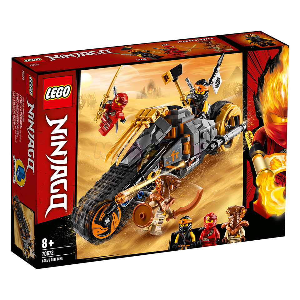 99722 MEGABOY Промосет 2 в 1: LEGO NinjaGo 70677 + 70672