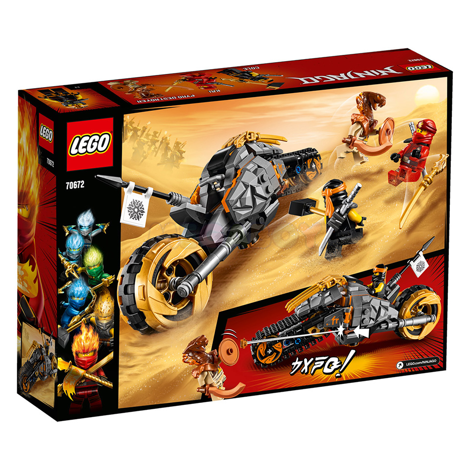 99722 MEGABOY Промосет 2 в 1: LEGO NinjaGo 70677 + 70672