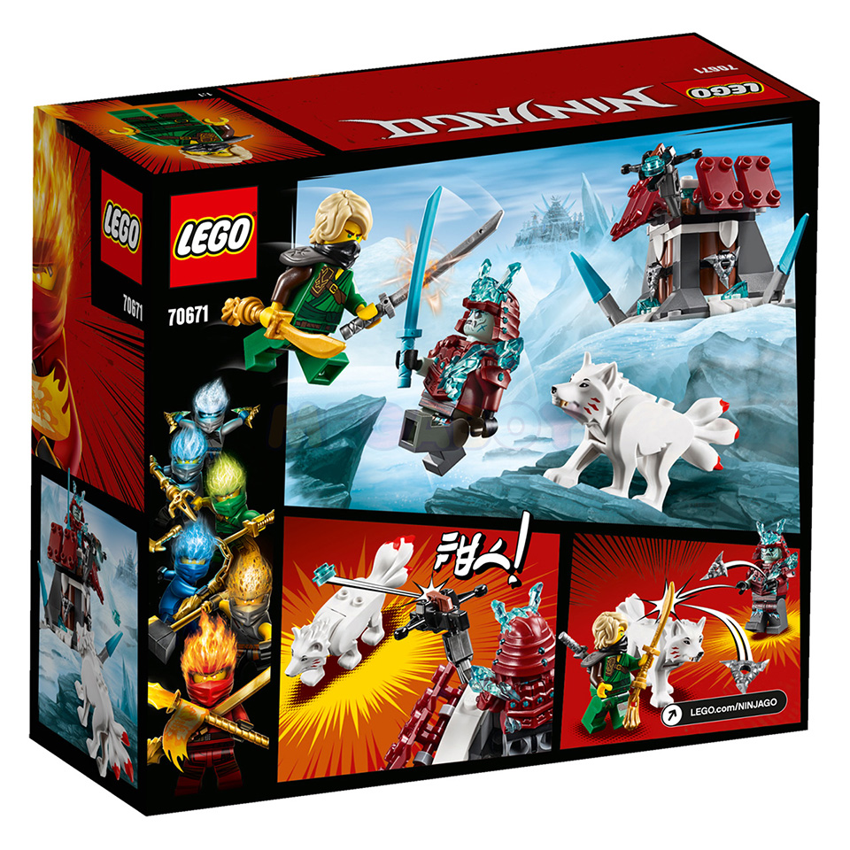 99723 MEGABOY Промосет 2 в 1: LEGO NinjaGo 70678 + 70671