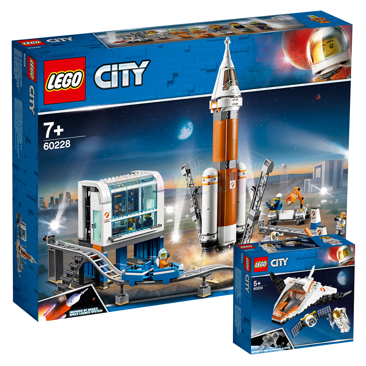 99621 MEGABOY Промо-набор 2 в 1: LEGO City 60228 + 60224