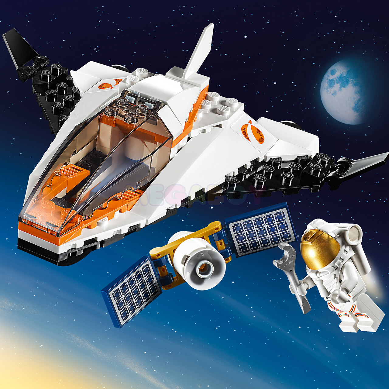 99621 MEGABOY Промо-набор 2 в 1: LEGO City 60228 + 60224