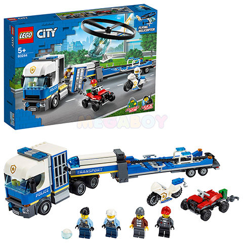 Купить ЛЕГО Сити 60244 - Полицейский вертолетный транспорт | Интернет-магазин MEGABOY